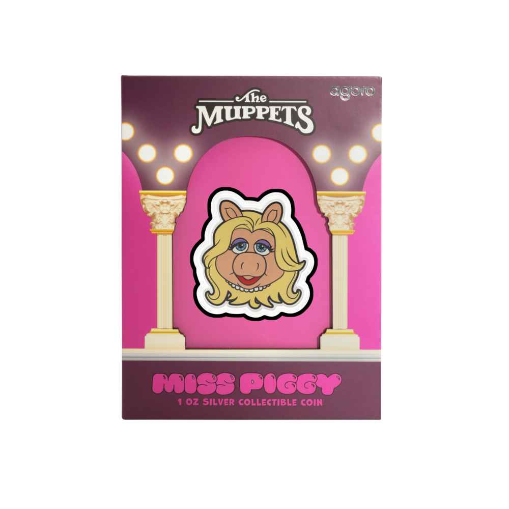 2025 $2 Disney The Muppets - Miss Piggy Proof 1oz Silver Coin
