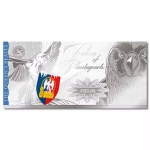 2018 Falcon Of Plantagenets Queens Beasts 3g Silver Note