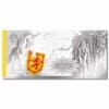 2018 Unicorn Of Scotland Queens Beasts 3g Silver Note - Front of Note