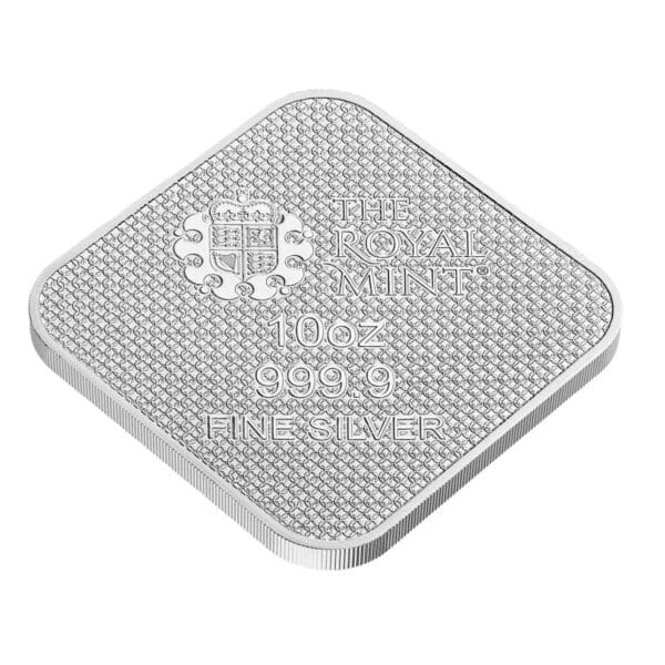 The Queen's Beast Completer 10oz Silver .9999 Bullion Bar - Image 4