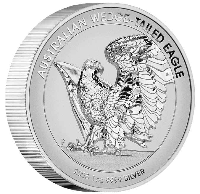 2025 Australian Wedge-tailed Eagle 1oz Silver Proof Ultra High-Relief Coin