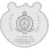 2023 $5 Kung Fu Panda 2oz Silver High Relief Po Shaped Coin - Image 5