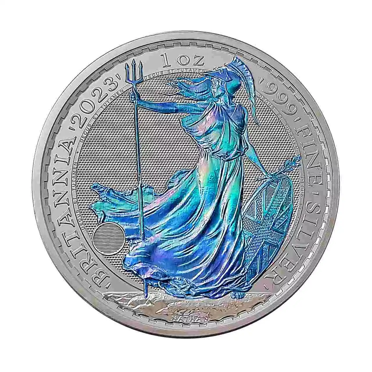 2025 Britannia 1oz Silver Holographic Coin