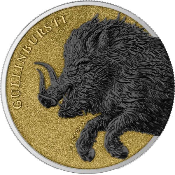 Germania Beasts: Gullinbursti Geminus 2×1oz Silver BU Coin Set - Image 4