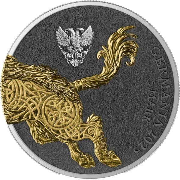Germania Beasts: Gullinbursti Geminus 2×1oz Silver BU Coin Set - Image 3