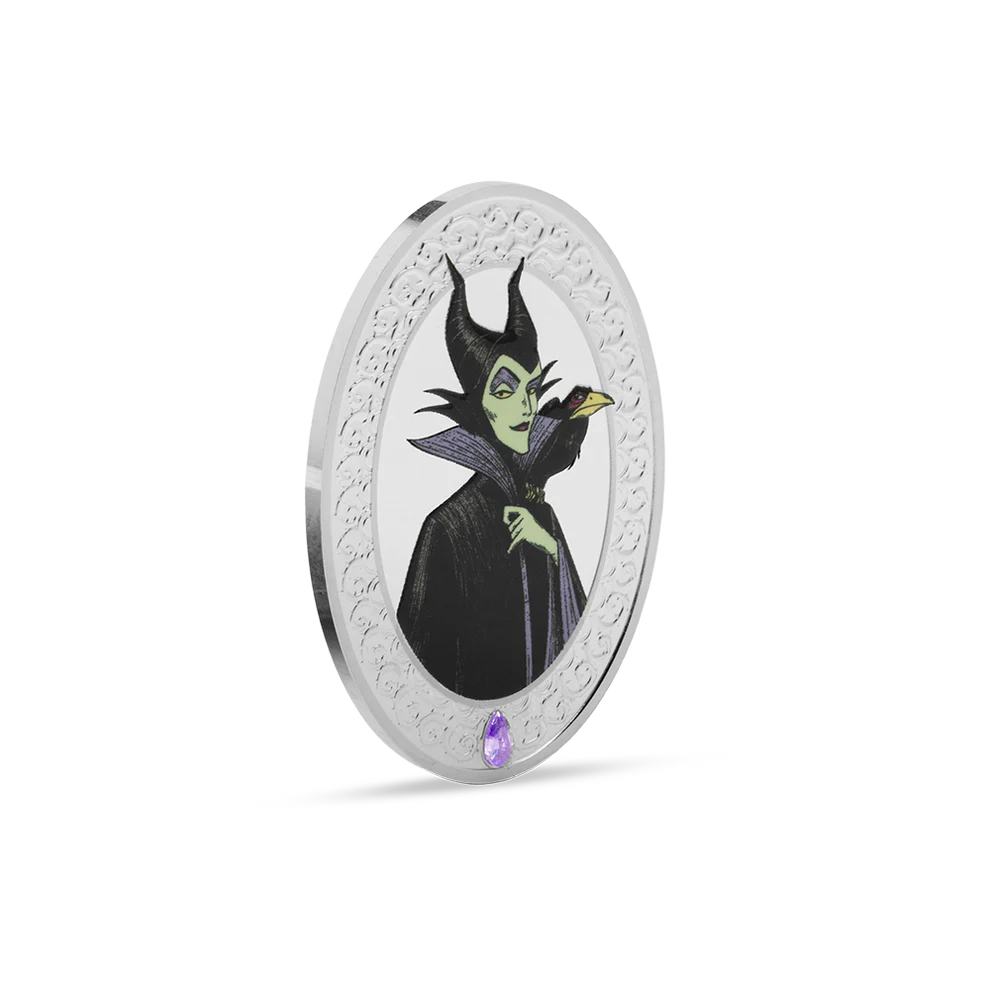 2025 $2 Disney Villains - Maleficent 1oz Silver Proof Coin