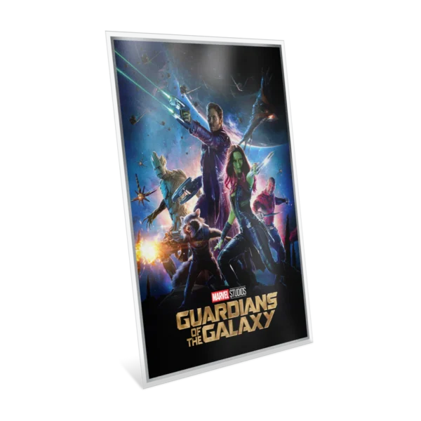 2025 $2 Marvel Infinity Saga Phase Two Guardians Of The Galaxy 1.5oz Silver Foil - Image 4