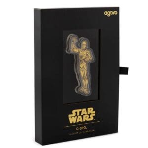 2025 Star Wars™ - Droids - C-3PO 1oz Silver Proof Gilded Coin