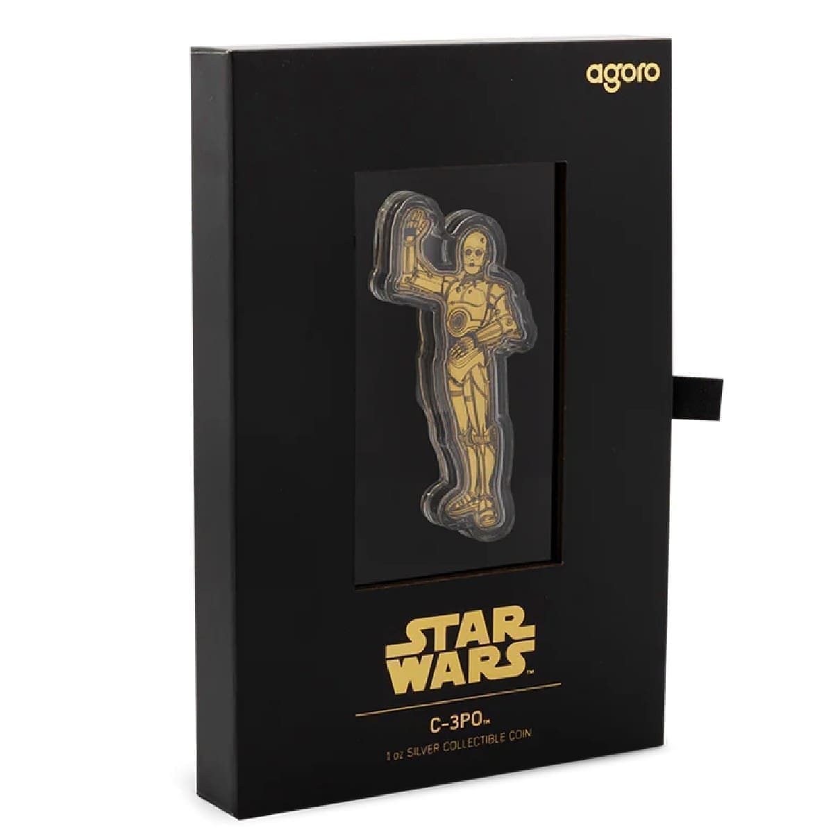 2025 Star Wars™ - Droids - C-3PO 1oz Silver Proof Gilded Coin