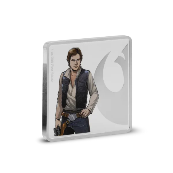 2025 Star Wars™ Han Solo™ and Chewbacca™ 1oz Silver Medallion
