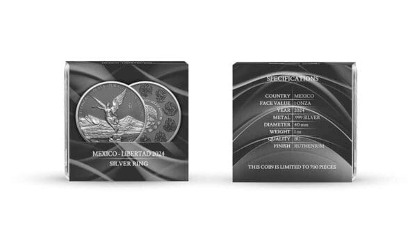 2024 Libertad Silver Ring Edition 1oz Silver Coin - Image 5
