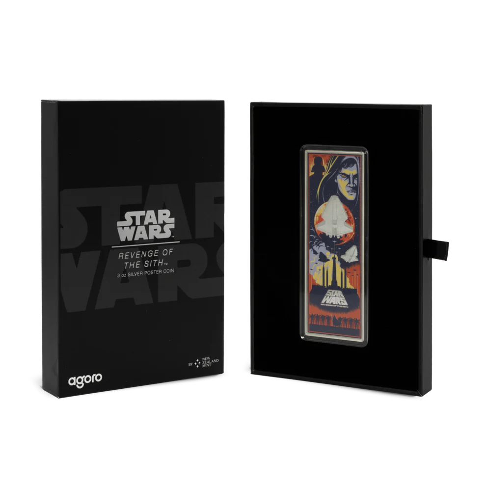 2025 $5 Revenge of the Sith™ Star Wars™ Poster Proof Coin
