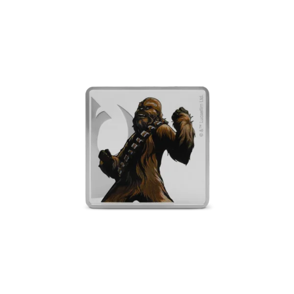 2025 Star Wars™ Han Solo™ and Chewbacca™ 1oz Silver Medallion - Image 2