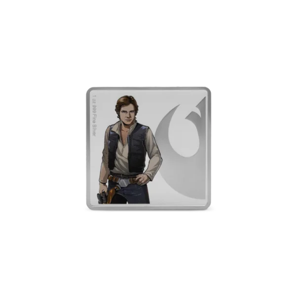 2025 Star Wars™ Han Solo™ and Chewbacca™ 1oz Silver Medallion - Image 5
