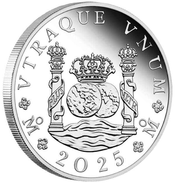 2025 $1 Pillar Dollar - 225th Ann. Australian Proclamation 1oz Silver Proof Coin - Image 2