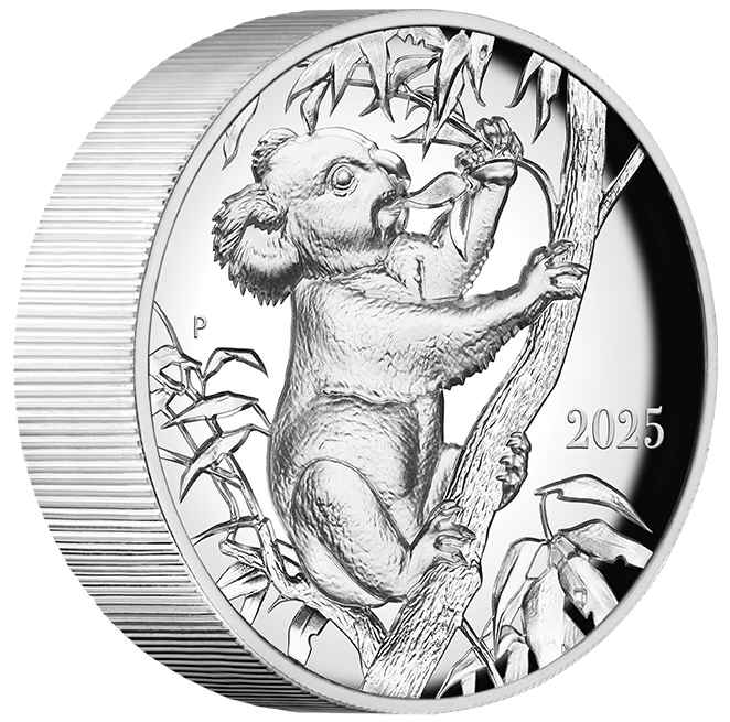 2025 $10 Beth Zaiken Collection The Koala 10oz Silver Proof UHR Coin