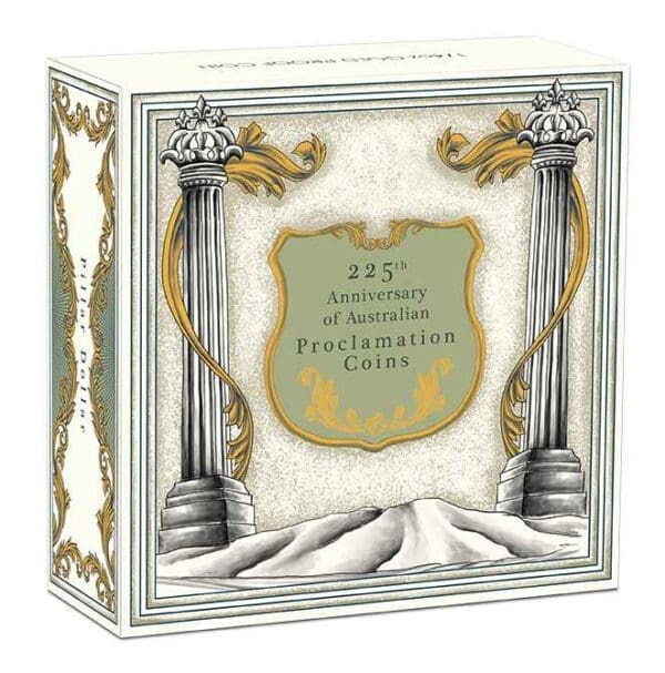 2025 $100 Pillar Dollar - 225th Ann. Australian Proclamation 1oz Gold Proof Coin - Image 3