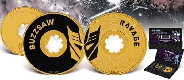 2024 $5 Transformers Set Samoa 2x1oz Silver Proof Coins - Image 3
