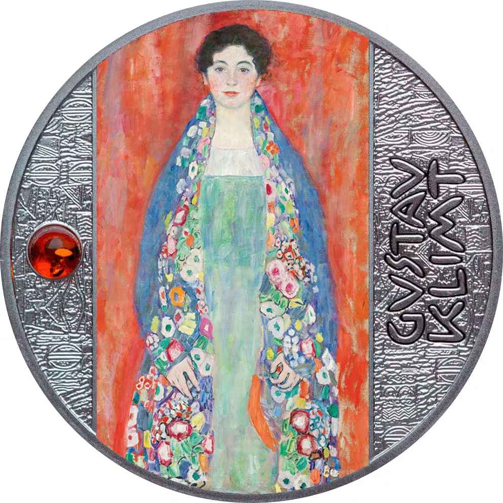 2024 500 Francs Gustav Klimt Portrait Of Fraulein Lieser 17.5g Silver Coin