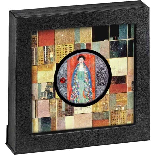 2024 500 Francs Gustav Klimt Portrait Of Fraulein Lieser 17.5g Silver Coin - Image 3