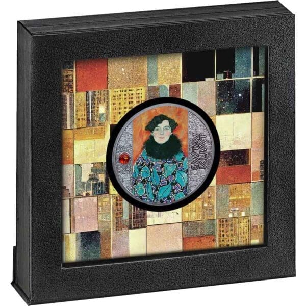 2024 500 Francs Gustav Klimt Portrait Of Johanna Staude 17.5g Silver Coin - Image 3