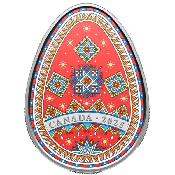 2025 $20 Pysanka 1oz Silver Proof Coin