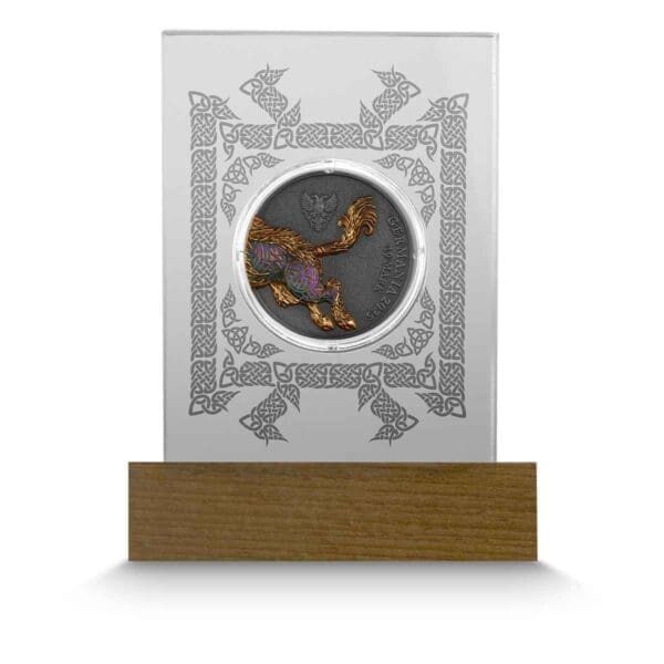2025 Gullinbursti Ultra Double High Relief 2oz Silver BU Coin - Image 2