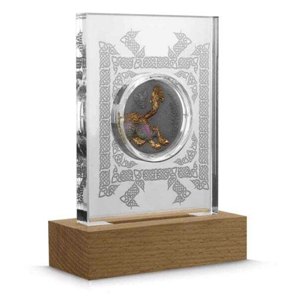 2025 Gullinbursti Ultra Double High Relief 2oz Silver BU Coin - Image 4