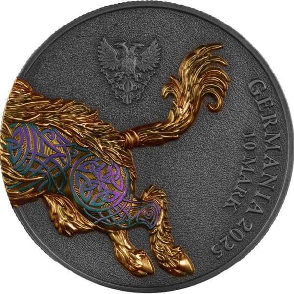 2025 Gullinbursti Ultra Double High Relief 2oz Silver BU Coin - Image 7
