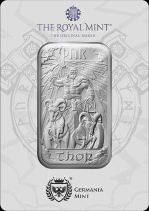 Thor Norse Gods 1oz Silver Bar