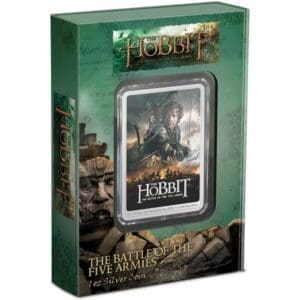 2023 Niue The Hobbit Battle of the Five Armies 1oz Silver Poster Coin