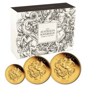 2025 Sovereign Au916.7 14g Three Coin Set Proof Coin