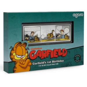 2025 $2 Nickelodeon Garfield's 1st Birthday 1oz Silver Proof Coin
